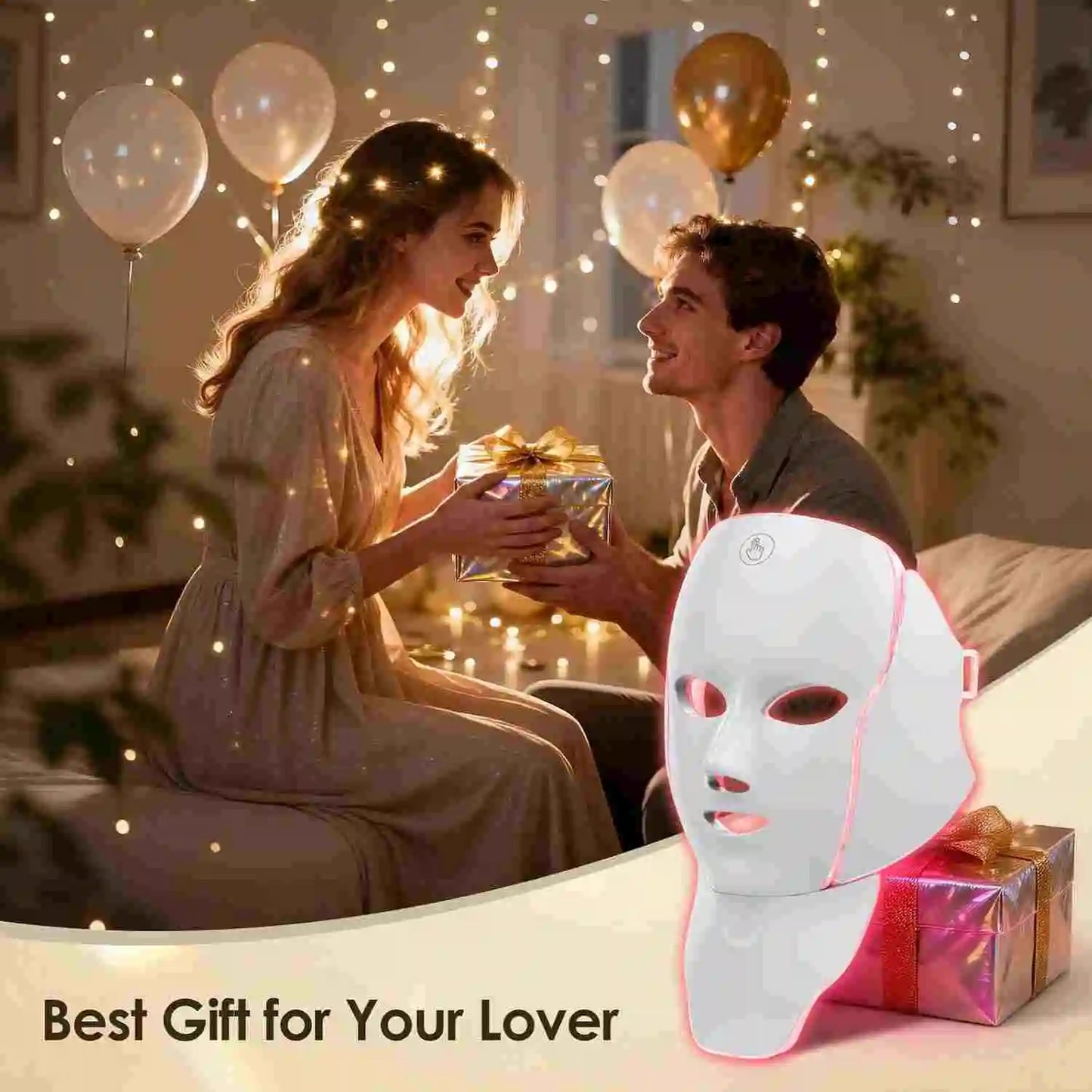7 Color LED Face & Neck Mask