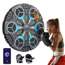 LuxeMina Smart Music Boxing Machine for Home Gym Performance