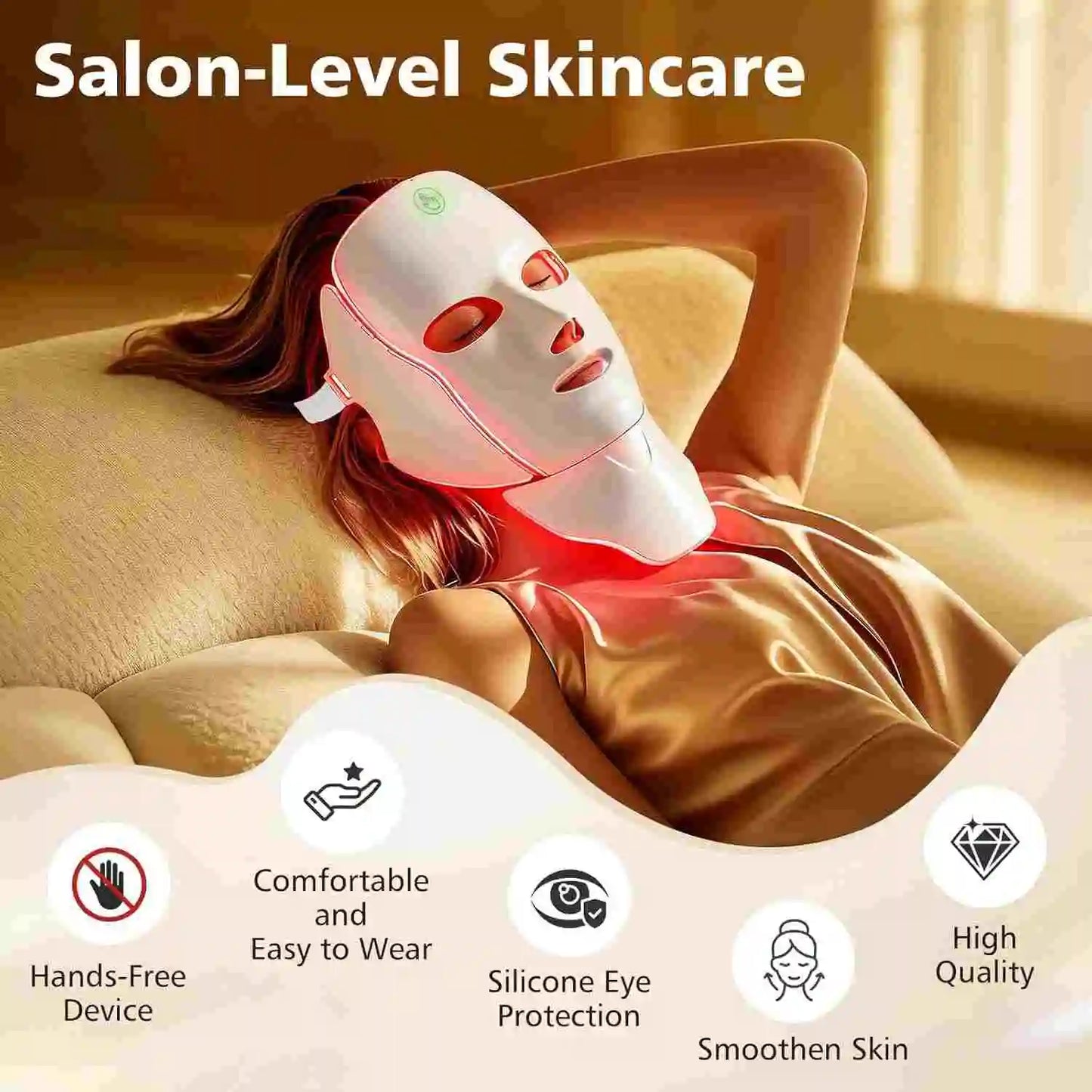 7 Color LED Face & Neck Mask