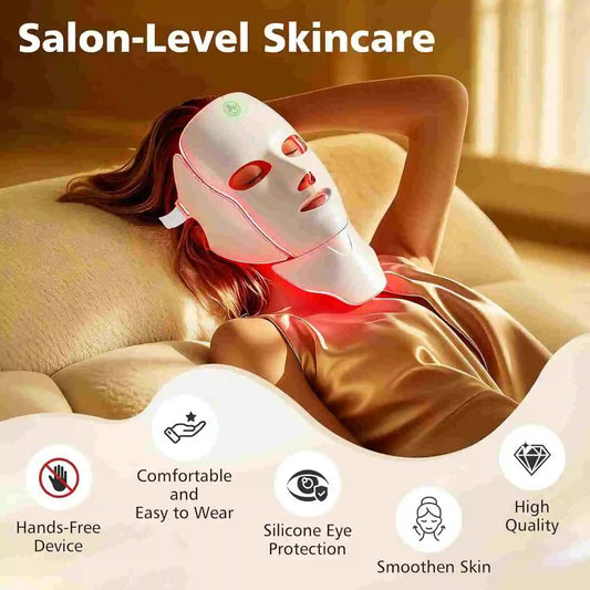7 Color LED Face & Neck Mask