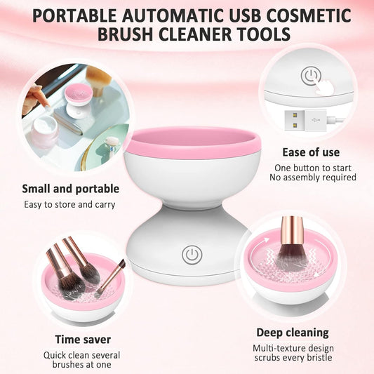 Electric Makeup Brush Cleaner Machine