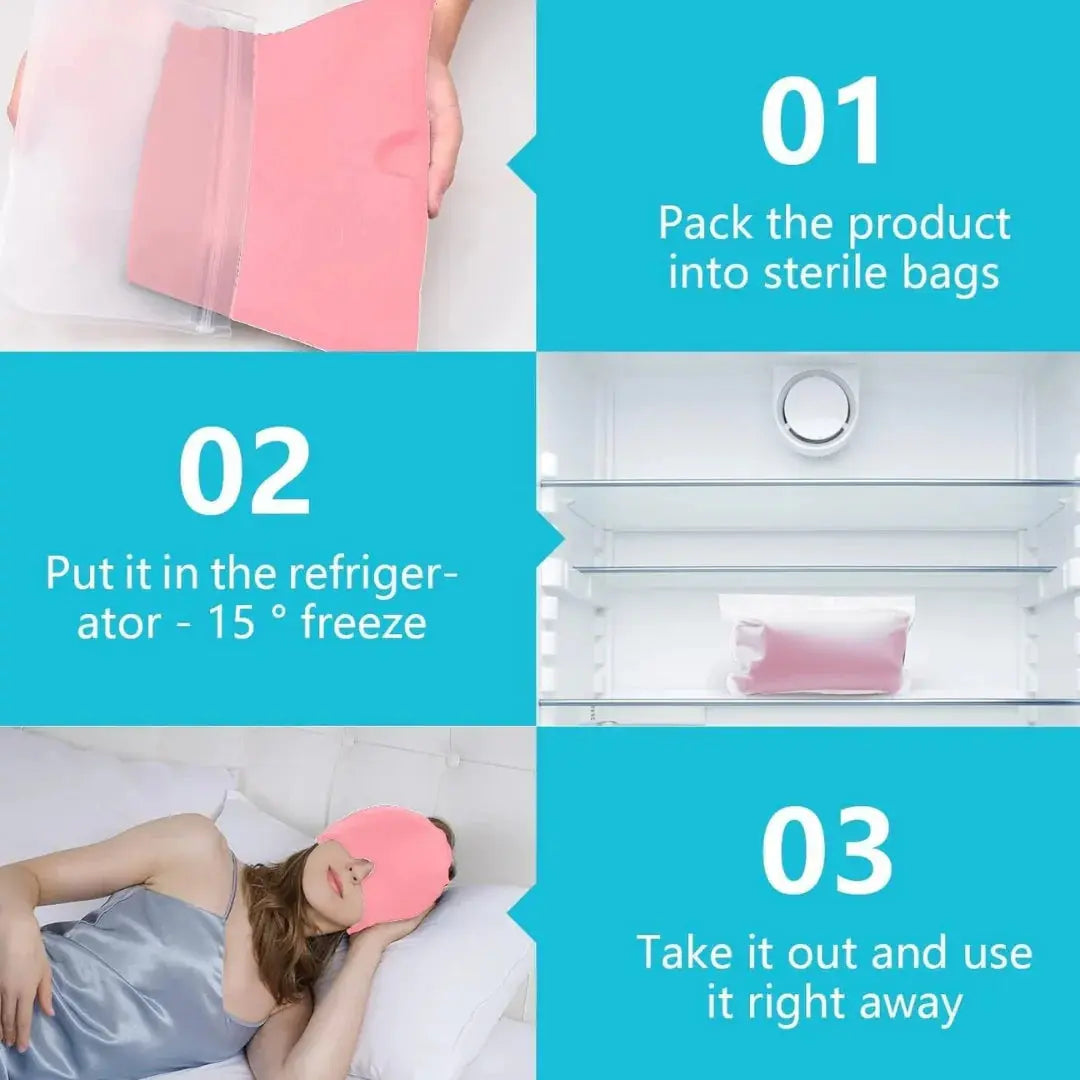 People using the therapy cap for stress, sinus, and headache relief.