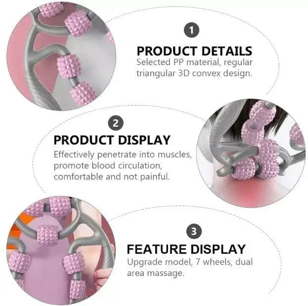 How to use muscle roller guide for arms legs and neck muscle recovery
