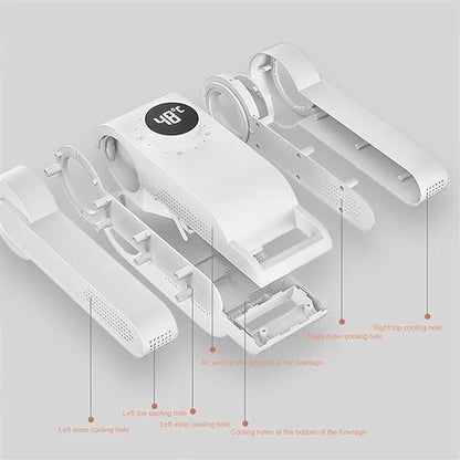 Compact flat folded architecture makes this device the perfect companion for global travel.