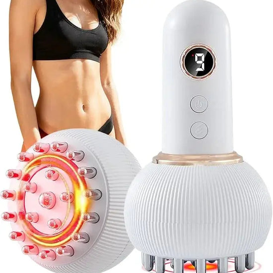 9-level electric body massager and scraper for cellulite reduction and lymphatic drainage.