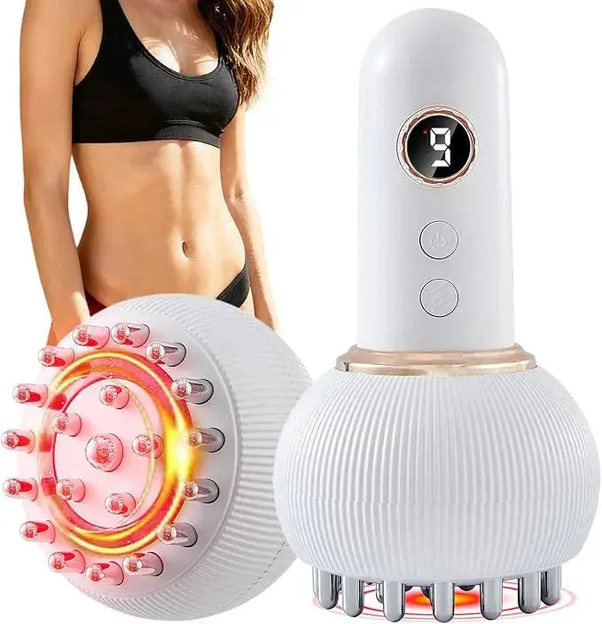 9-level electric body massager and scraper for cellulite reduction and lymphatic drainage.