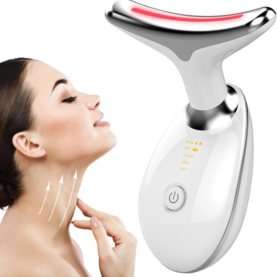 Professional Home Spa Facial Massager with Heat Therapy for Glowing Skin UAE