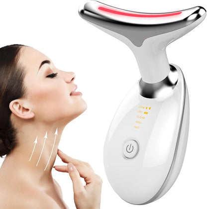 Professional Home Spa Facial Massager with Heat Therapy for Glowing Skin UAE