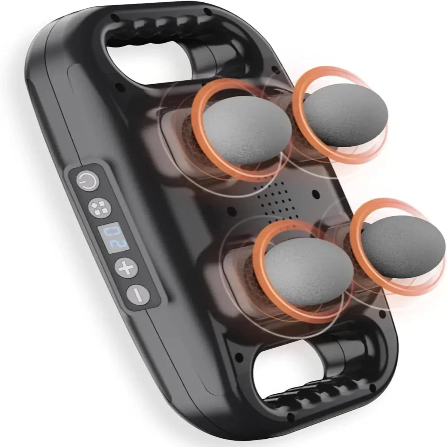 Professional Four Head Drive Fascia Gun for Deep Tissue Muscle Massage Relief