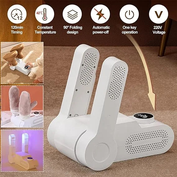 Advanced three hundred sixty degree airflow technology guarantees complete moisture removal and hygiene.