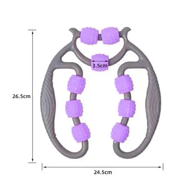 Wrap around design icon showing 360 degree coverage for effective deep tissue massage