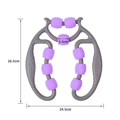 Wrap around design icon showing 360 degree coverage for effective deep tissue massage